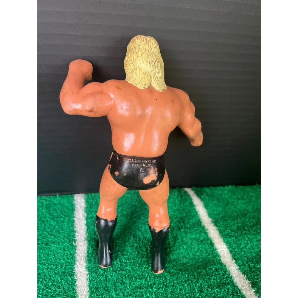 Vintage 1985 LJN WWF Rick Flair Wrestling Action Figure Rubber 8 inch Titan